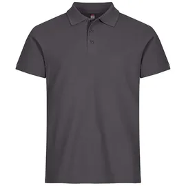 Clique Basic Poloshirt grau L