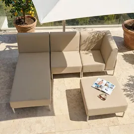 Oviala Loungesofa beige