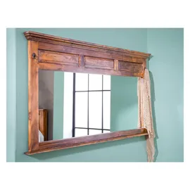 Massivmoebel24 Spiegel Akazie 160x7x87 honig lackiert OXFORD #0405