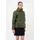 Freshlions Steppjacke "Olena", Damen, Gr. XL, grün, 100% Polyester, kariert, unifarben, lang, Jacken Steppjacke, im klassischen Design