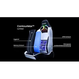 VERTAGEAR SL3800 Gaming-Stuhl Schwarz