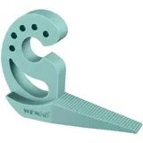 Wenko Türstopper und Fensterstopper Multi-STOP® Mint - Klemmschutz, Kunststoff (TPR), 11.8 x 7.7 x 2.5 cm, Minzgrün
