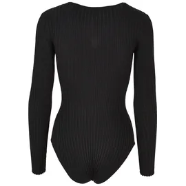 URBAN CLASSICS Langarmbodie Schwarz XXL