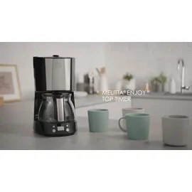 Melitta Enjoy Top Timer schwarz