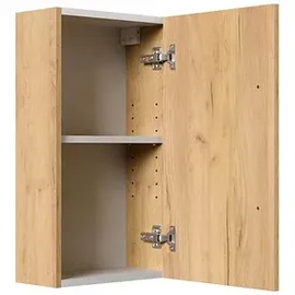 Posseik Bad-Hängeschrank 62 eiche gold 35,0 x 16,6 x 62,00 cm