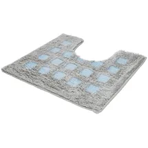 KLEINE WOLKE WC-Vorleger BOXES Grün 55 x 50 cm mit Ausschnitt
