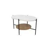 Möbel Kraft Couchtisch ¦ weiß ¦ Maße (cm): B: 80 H: 50