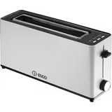 Elco PT-1079B Toaster 1 Scheibe(n) 900 W Schwarz, Edelstahl
