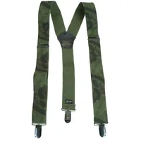 Mil-Tec Hosenträger mit Clip woodland