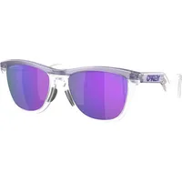 OAKLEY Frogskins Hybrid Matte Trans Lilac/Clear - Prizm violet Grau Modell 2024