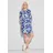 STREET ONE Tunikakleid Kleid Blau 38