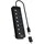 ewent EW1147 Hub USB 3.2 Gen1, Concentrador USB, USB Splitter, 7 Puertos con interruptores Encendido/Apagado Individuales y Indicadores LED, con Cable de 1,2m, con Alimentación Adaptador 5V/3A, Negro