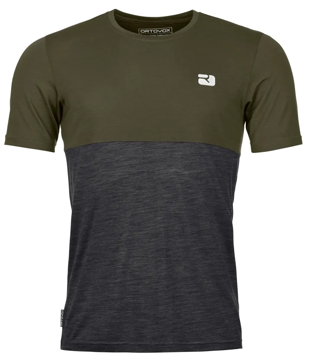 Ortovox Herren 150 Cool Logo T-Shirt - XL - dark wild herbs