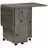 Homcom Küchentisch 120 x 60 x 76,5 cm dunkelgrau