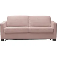 Home affaire Schlafsofa Vionelle, 2-Sitzer mit Kaltschaummatratze nach Wahl, Breite 166 cm, 2 Teile, Dauerschläfer mit wahlweise Standard- oder Premium-Matratze rosa