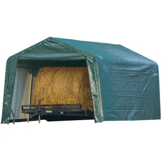 ShelterLogic Weidezelt 380x260x610 cm Dunkelgrün