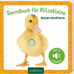 ARSEDITION 135534 Soundbuch für Klitzekleine – Bauernhoftiere