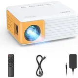 Yoton Mini Beamer Handy, 2025 YOTON Y3 Beamer Klein 1080P Unterstützt, 10000L Mini Projektor für Heimkino, 50% Zoom Outdoor Projector Kompatibel mit HDMI/USB/Phone/PS5/TV Stick/Die Beste Wahl für Kinder