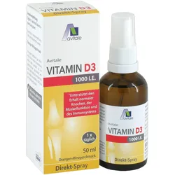 Vitamin D3 1000 I.E. Direkt-Spray