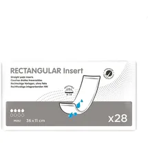 Ontex Rectangular insert MINI 36x11 cm 28 St.