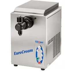Sanomat Euro-Cream 12 L Sahnemaschine Schlagsahnemaschine + Teigschaber