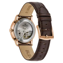 BULOVA Hudson Automatik Leder 39,0 mm 97B225