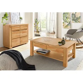 OTTO home Denis 98,5 x 85 x 40 cm Beige / Braun
