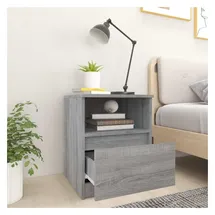 vidaXL Nachtschrank 40 x 40 x 50 cm Grau