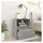 vidaXL Nachtschrank 40 x 40 x 50 cm Grau