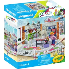 Playmobil Color Hundesalon 71514