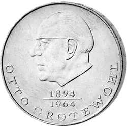 20 Mark DDR Gedenkmünze "Otto Grotewohl"!