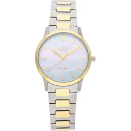 Boccia Titanium Boccia Damenarmbanduhr Solar 3363-04 Titan bicolor