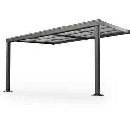 Juskys Terrassendach Jakarta 4 x 3 m grau