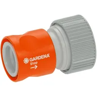 Gardena Profi-System-Übergangsstück mit Wasserstop 19 mm (3/4") (2814-20)