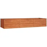 vidaXL Hochbeet Rostig 240 x 80 x 45 cm Cortenstahl