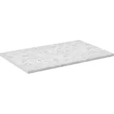 Vicco Küchenarbeitsplatte R-Line Marmor Weiß 97 cm