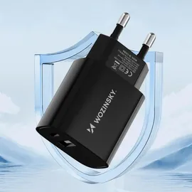 wozinsky USB-A auf USB-C 20W Adapter Schwarz