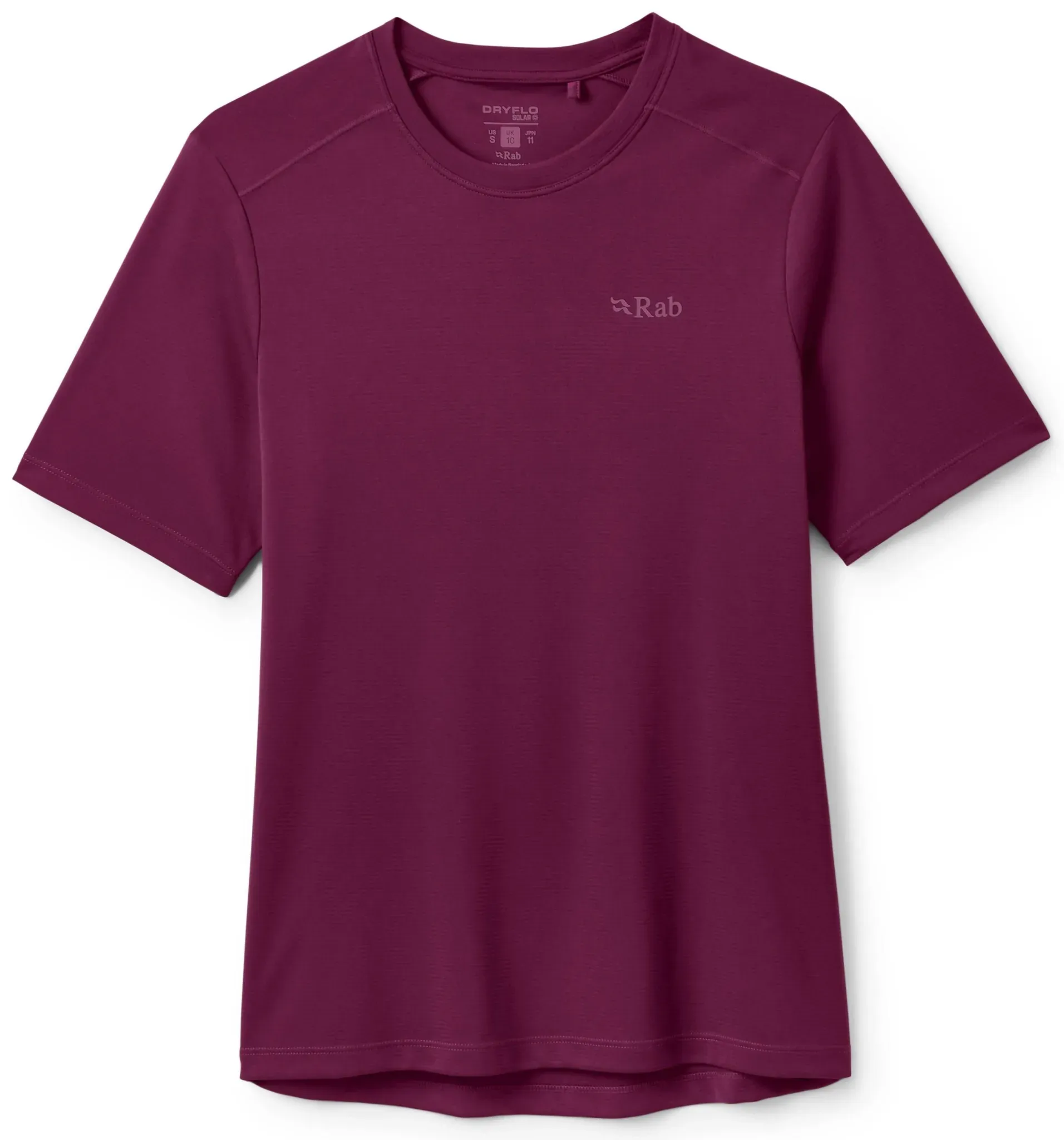 RAB Damen Force T-Shirt - XL - Mulberry