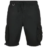 URBAN CLASSICS Double Pocket Big Cargo Shorts Black 5XL