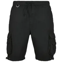 URBAN CLASSICS Double Pocket Big Cargo Shorts Black 5XL