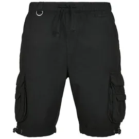 URBAN CLASSICS Double Pocket Big Cargo Shorts Black 5XL