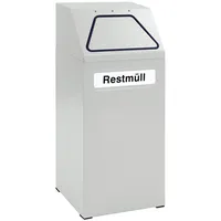Stumpf metall Sortsystem 65, RAL 7035/7035, verzinkter Innenbehälter 65