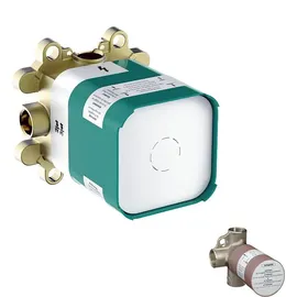 Hansgrohe Grundk. Axor Grundkörper für Kopfbrause 2jet mit Brausearm