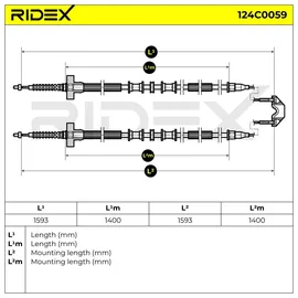 FEBI bilstein Seilzug, Feststellbremse