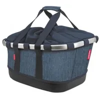 KLICKfix City-Tasche Bikebasket GT 33 x 42 x 27 cm, 21 Liter, UniKlip, twist blue