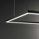 Ideal Lux ORACLE SLIM sp D70 square 3000K on-off, Suspension
