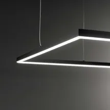 Ideal Lux ORACLE SLIM sp D70 square 3000K on-off, Suspension