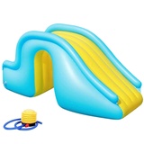 Hopowa Aufblasbare Rutsche Schritt, Schwimmbad Aufblasbare Wasserrutsche Breitere Schritte Lustige Wasserspielwaren Sommer Pool Party Supplies für Kinder