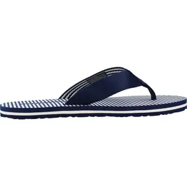 Tommy Hilfiger TH Ithaca Stripe Summer Sandal Navy/Weiß 40