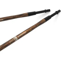 ProMark Hybrid Nylon Rods Drumsticks - Wärmerer, ausgewogener Ton mit Gefühl und Reaktion eines Drumsticks - 2B, 0,675 Zoll Durchmesser - 16 Zoll Länge - 1 Paar